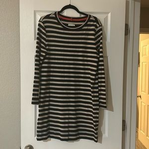 Lou & Grey Striped Sweater Dress